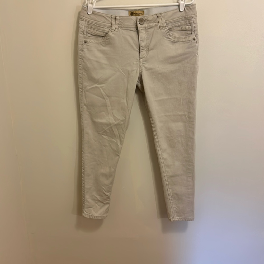 Democracy Women's Skinny Jeans in Cream